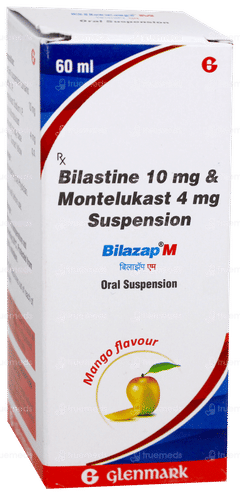 Bilazap M Mango Flavour Suspension 60Ml Bilazap M Mango Flavour Suspension 60Ml
