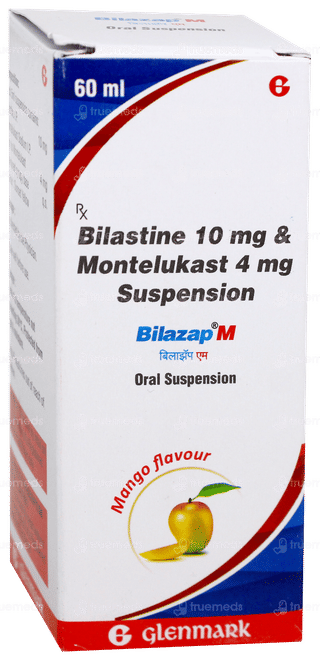 Bilazap M Mango Flavour Suspension 60Ml