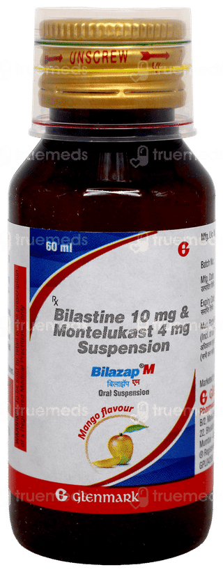 Bilazap M Mango Flavour Suspension 60Ml