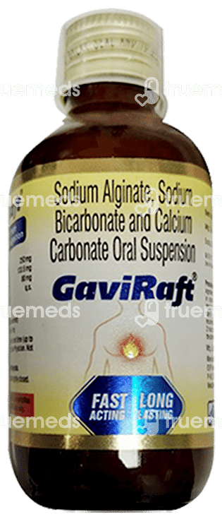 Gaviraft Suspension 100 Ml - Uses, Side Effects, Dosage, Price | Truemeds