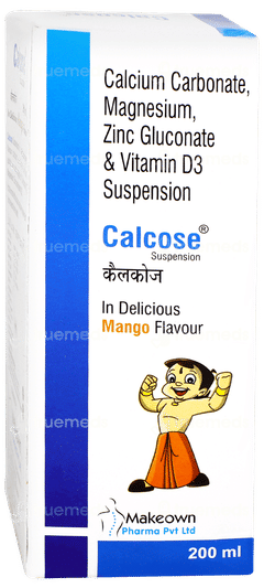 Calcose Mango Flavour Suspension 200 ML