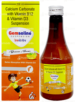 Gemsoline Banana Flavour Suspension 200ml