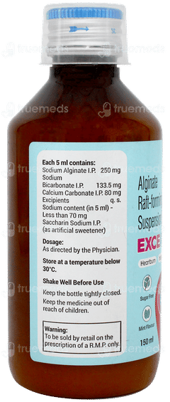 Exceraft Mint Flavour Sugar Free Suspension 150ml