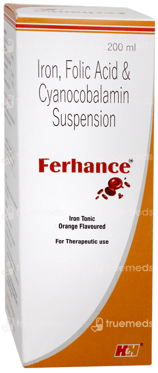 Ferhance Orange Flavoured Suspension 200ml