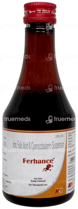 Ferhance Orange Flavoured Suspension 200ml