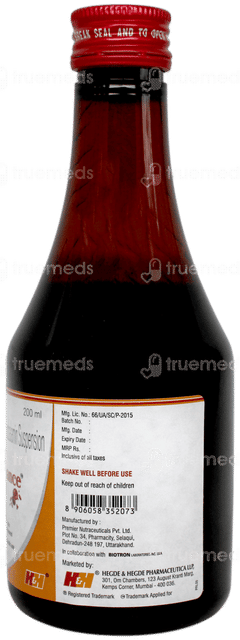 Ferhance Orange Flavoured Suspension 200ml