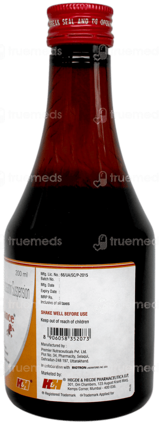 Ferhance Orange Flavoured Suspension 200ml