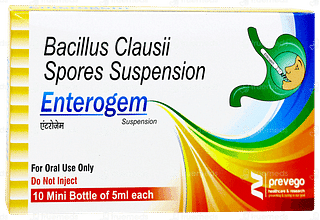 Enterogem 5ml Pack Of 10 Suspension