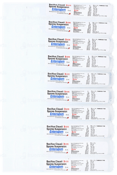 Enterogem 10 Mini Bottles Of 5ml Suspension