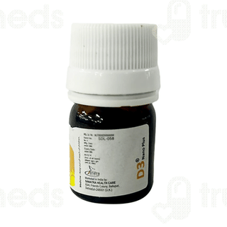 D3 Nano Plus Orange Flavour Sugar Free Oral Solution 5ml