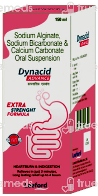 Dynacid Advance Sugar Free Oral Suspension 150 ML