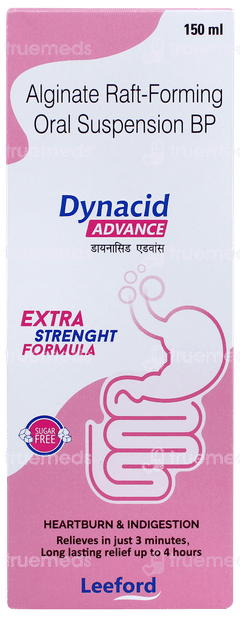Dynacid Advance Sugar Free Suspension 150ml Dynacid Advance Sugar Free Suspension 150ml