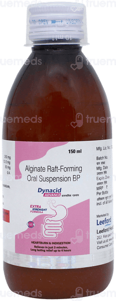 Dynacid Advance Sugar Free Suspension 150ml Dynacid Advance Sugar Free Suspension 150ml