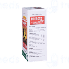 Medisynth Enlacto Forte 5 Phos Tonic 450 ML
