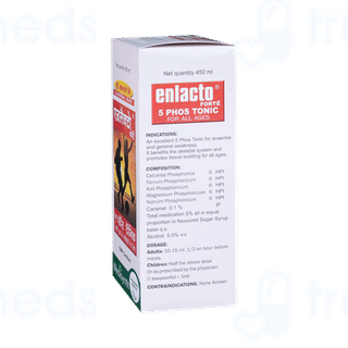 Medisynth Enlacto Forte 5 Phos Tonic 450 ML