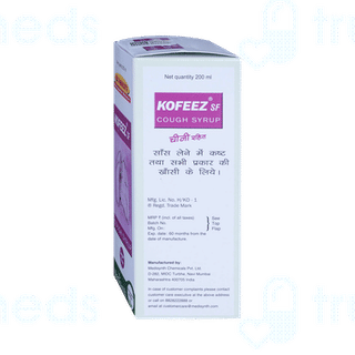 Medisynth Kofeez Sugar Free Cough Syrup 200 ML