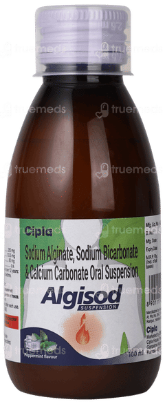 Algisod Peppermint Flavour Suspension 100ml Algisod Peppermint Flavour Suspension 100ml