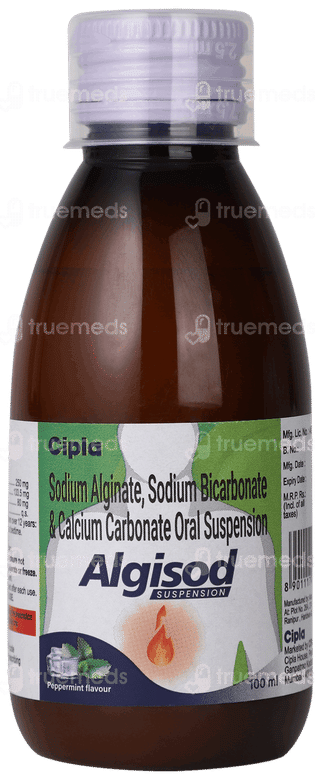 Algisod Peppermint Flavour Suspension 100ml
