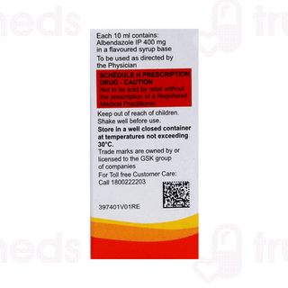 Zental 200 MG Syrup 10 ML