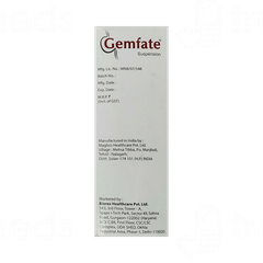 Gemfate Orange Flavour Sugar Free Suspension 200ml