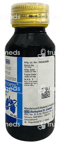 Coscopin Paediatric Suspension 60ml