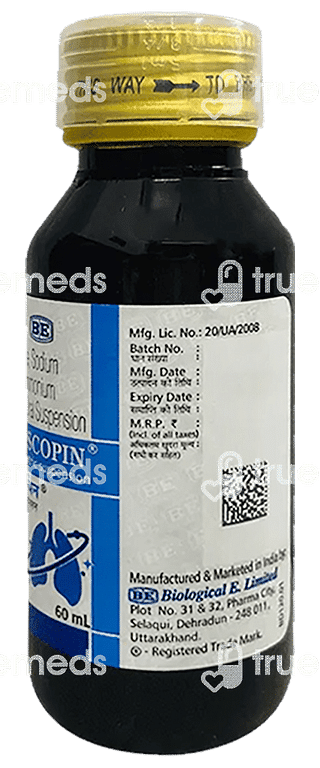 Coscopin Paed Suspension 60 ML