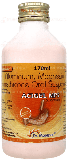 Acigel Mps Orange Flavour Suspension 170ml