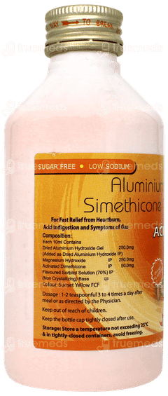 Acigel Mps Orange Flavour Suspension 170ml