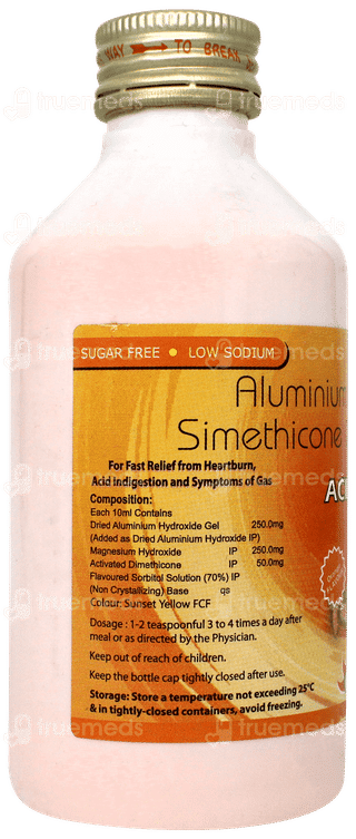 Acigel Mps Orange Flavour Suspension 170ml