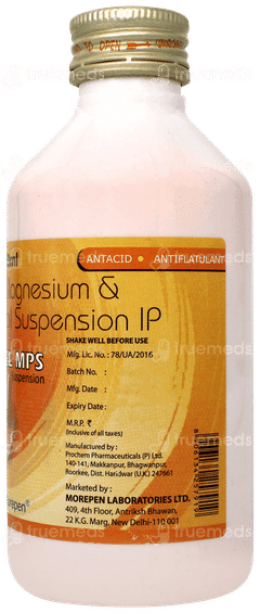 Acigel Mps Orange Flavour Suspension 170ml