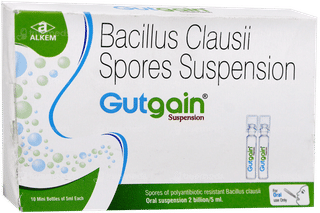 Gutgain 5Ml Pack Of 10 Suspensions