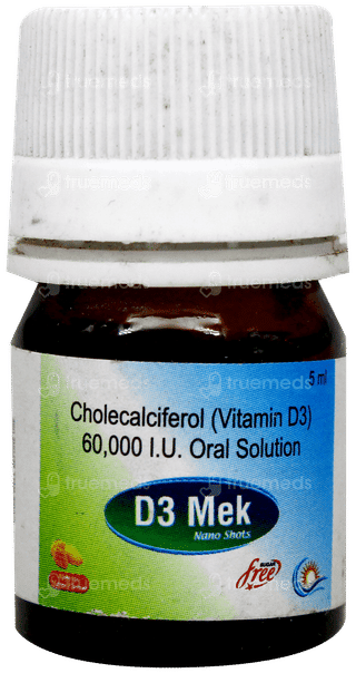 D3 Mek Nano Shots Sugar Free Solution 5Ml