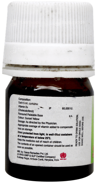 D3 Mek Nano Shots Sugar Free Solution 5Ml