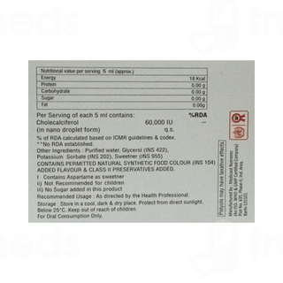 D3 Mek Nano Shots Sugar Free Solution 5ml