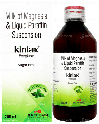 Kinlax Mint Flavour Sugar Free Suspension 200ml