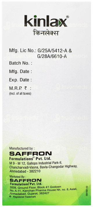 Kinlax Mint Flavour Sugar Free Suspension 200ml