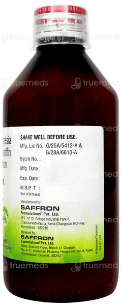 Kinlax Mint Flavour Sugar Free Suspension 200ml