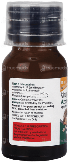 Azomycin 100 Mg Pappermint And Orange Flavour Oral Suspension 15 Ml Azomycin 100 Mg Pappermint And Orange Flavour Oral Suspension 15 Ml