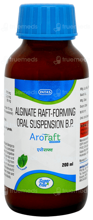 Aroraft Mint Flavour Sugar Free Suspension 200ml