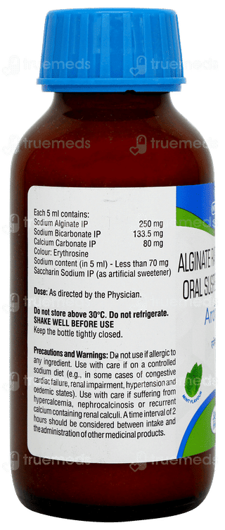 Aroraft Mint Flavour Sugar Free Suspension 200ml