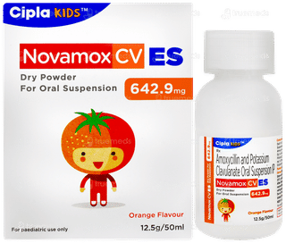 Novamox Cv Es Orange Flavour Suspension 50ml