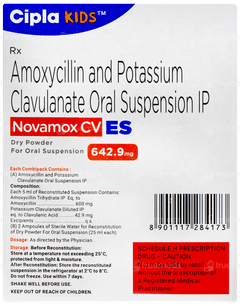 Novamox Cv Es Orange Flavour Suspension 50ml