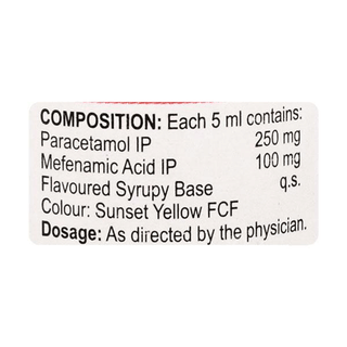 Mefentod Plus Oral Suspension 60 Ml