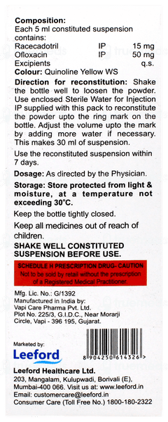 Leedott Rc Strawberry Flavour Suspension 30ml