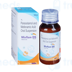 Mixflam Ds Oral Suspension 60 Ml Mixflam Ds Oral Suspension 60 Ml