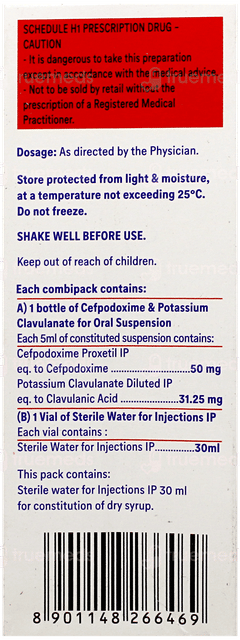 Podoxim Cv Dry Syrup 30ml Podoxim Cv Dry Syrup 30ml