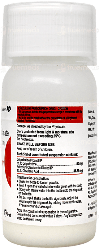 Podoxim Cv Dry Syrup 30ml