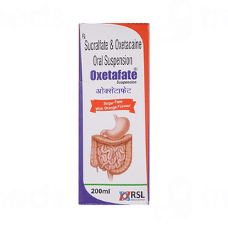 Oxetafate Orange Flavour Sugar Free Oral Suspension 200 ML