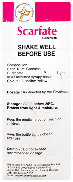 Scarfate Sugar Free Suspension 200ml