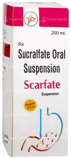 Scarfate Sugar Free Suspension 200ml